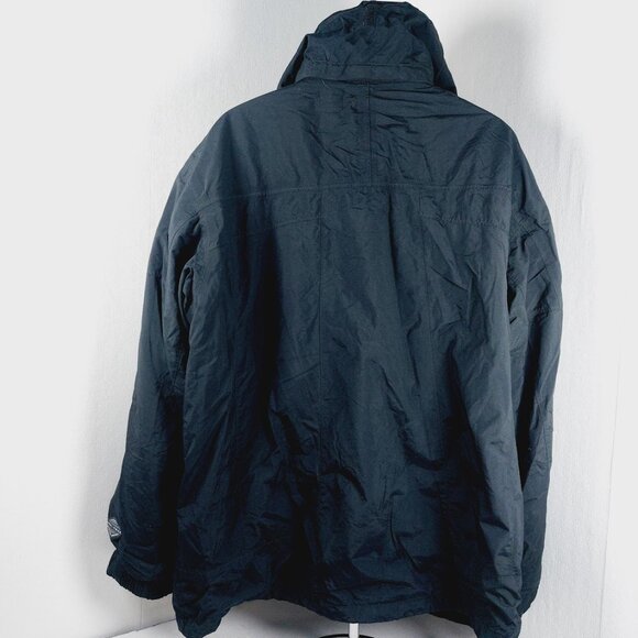 Columbia Men's Black Omni-Heat Interchange Whirlibird Windbreaker Jacket Size XL - Picture 3 of 13